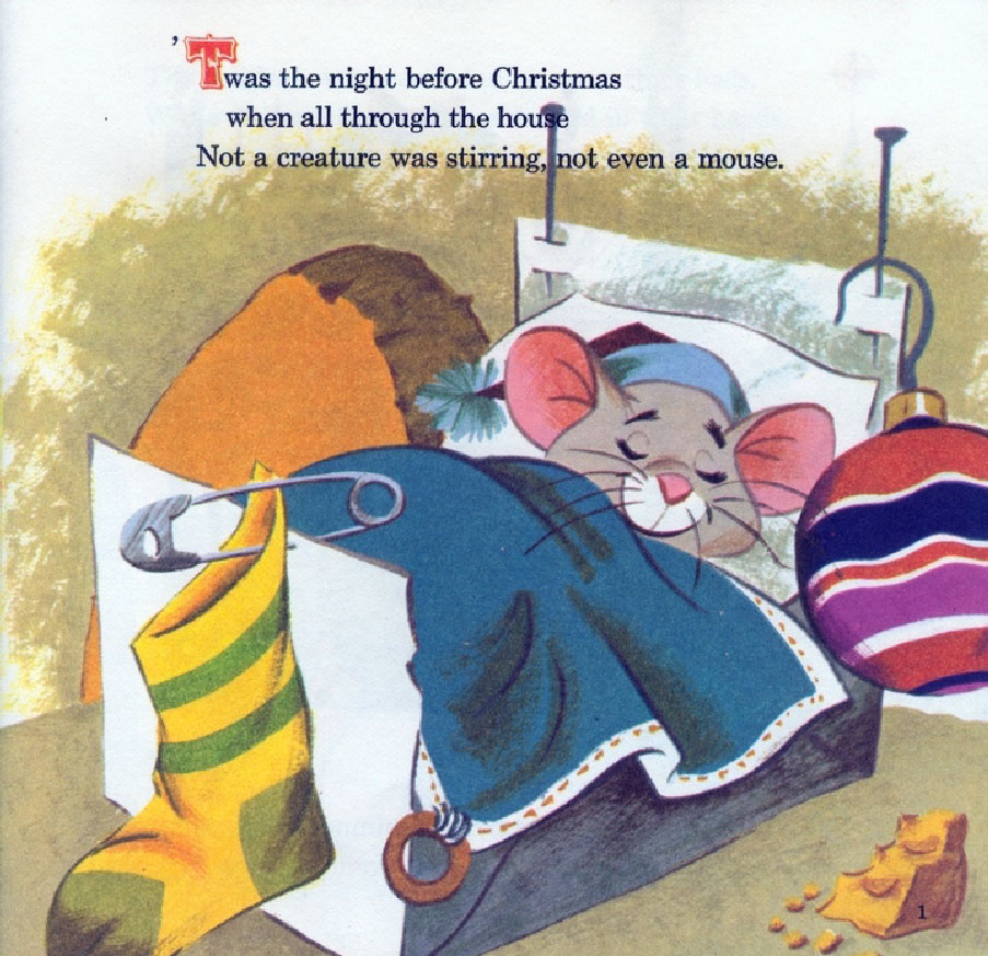 The Story of The Night Before Christmas (03),绘本,绘本故事,绘本阅读,故事书,童书,图画书,课外阅读